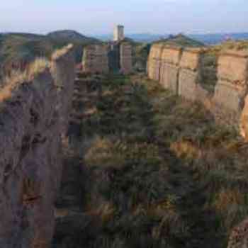 Click para ampliar. Pulsa en el nombre para ver la ficha. Vista central Castillo de Daroca